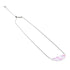 Lavender | .925 Sterling Silver | Mermaid Glass Infinity Clasp Necklace